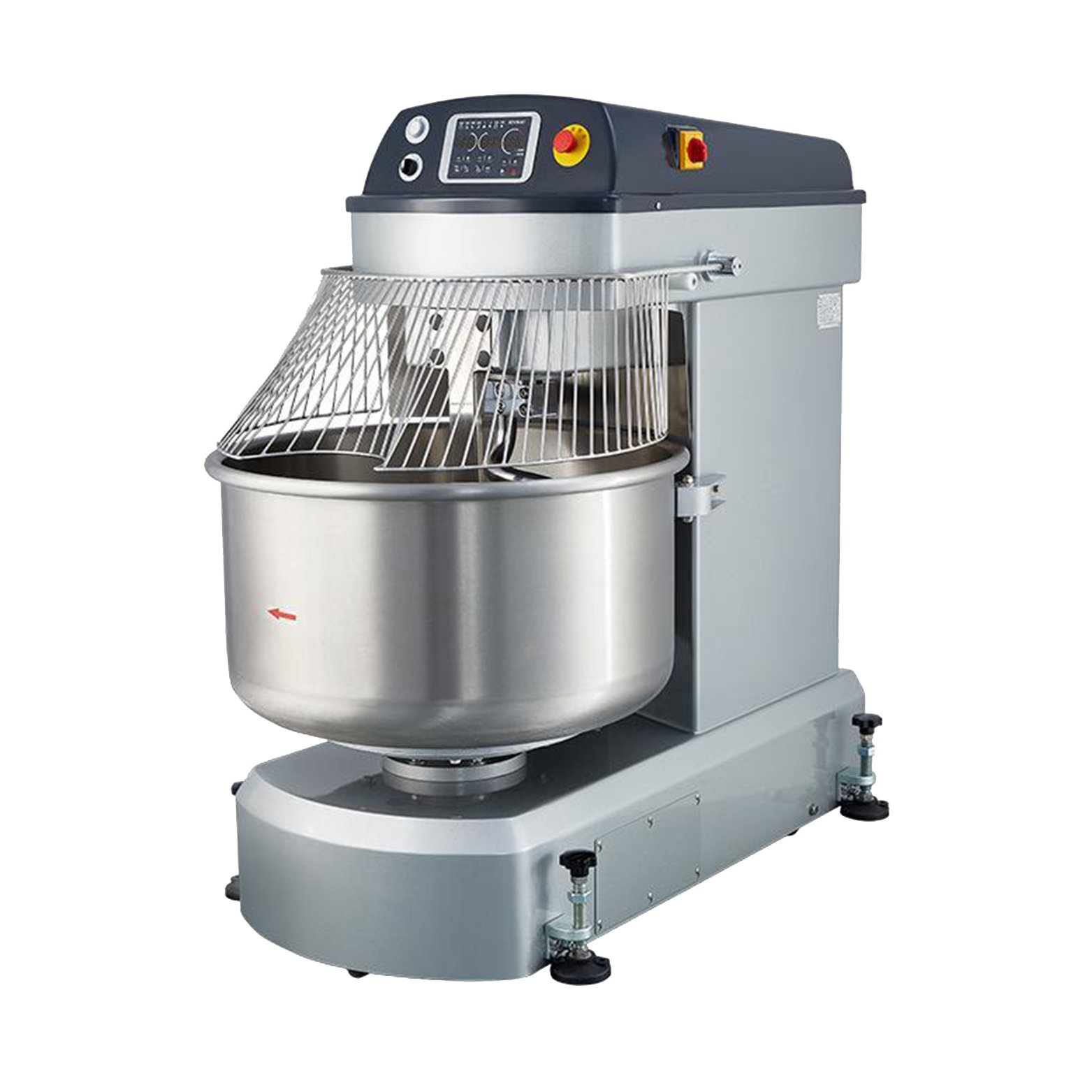 High-end commercial heavy duty 120kg dough mixers | spiral and forked for restaurants, pizzerias, confectioners, bakeries